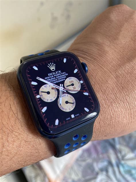 apple watch ultra zifferblätter rolex|Rolex Apple Watch face.